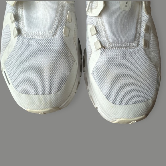 On Running Women’s White Athletic Sneakers - Picture 6 of 8